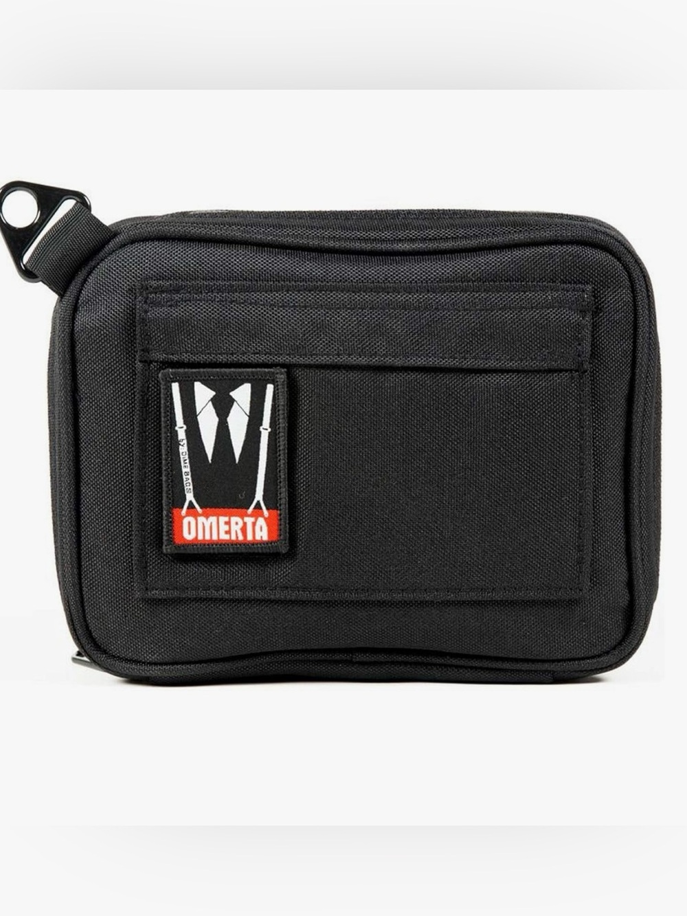 Omerta smell-proof storage bag by Dime Bags.